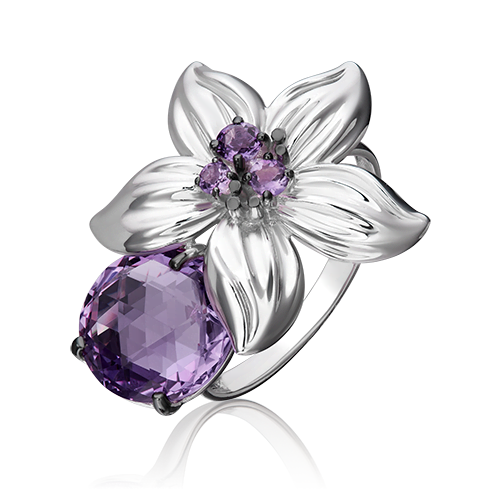 Кольцо из серебра с аметистом р.17,5 PLATINA jewelry 01-5492-00-203-0200-68, 01-5492-00-203-0200-68
Кольцо из серебра с аметистом р.17,5 PLATINA jewelry 01-5492-00-203-0200-68, 01-5492-00-203-0200-68