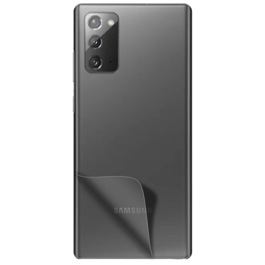Пленка защитная гидрогелевая Krutoff для Samsung Galaxy Note 20 задняя сторона (матовая)
Пленка защитная гидрогелевая Krutoff для Samsung Galaxy Note 20 задняя сторона (матовая)