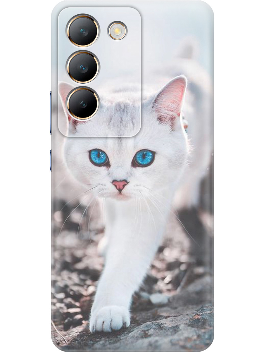 Силиконовый чехол на Vivo V30 Lite 4g с принтом "Голубоглазый кот", Прозрачный;белый;серый;синий, 783985612
Силиконовый чехол на Vivo V30 Lite 4g с принтом "Голубоглазый кот", Прозрачный;белый;серый;синий, 783985612