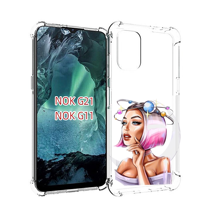 Чехол Mypads Девушка-С-Планетами-На-Голове Женский Для Nokia G11/G21, Прозрачный, Tocco
Чехол Mypads Девушка-С-Планетами-На-Голове Женский Для Nokia G11/G21, Прозрачный, Tocco