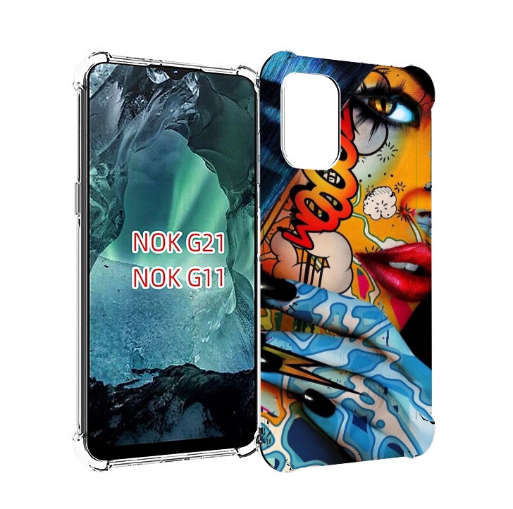 Чехол Mypads Девушка Разрисованная Краскам Иженский Для Nokia G11/G21, Прозрачный, Tocco
Чехол Mypads Девушка Разрисованная Краскам Иженский Для Nokia G11/G21, Прозрачный, Tocco