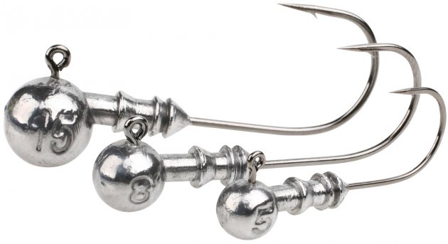 фото Джиг - головка mikado nihonto bn 17 г., крючок № 1/0 (3 шт.)