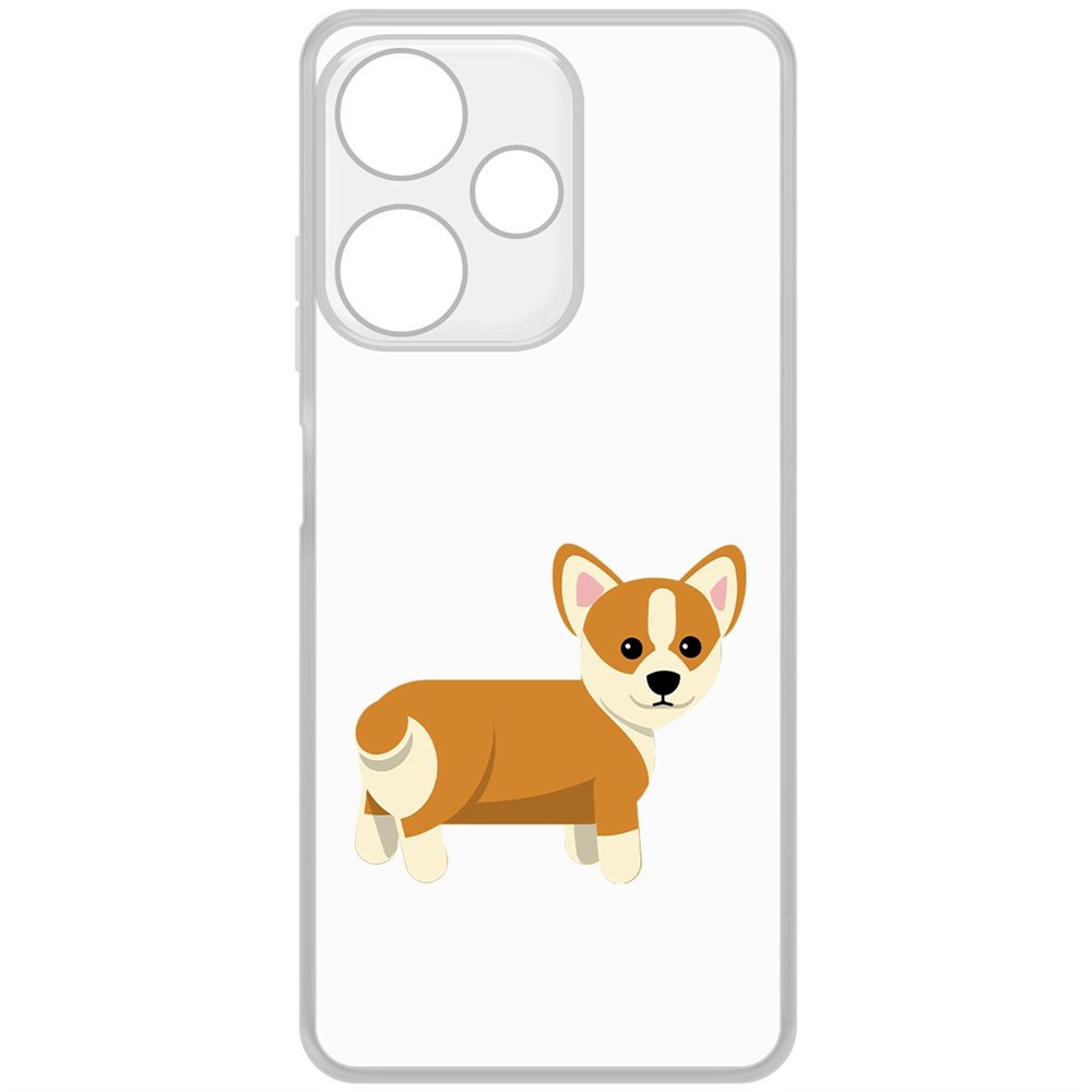 Чехол-накладка Krutoff Clear Case Рисованный корги вид 1 для INFINIX Hot 30i, Прозрачный
Чехол-накладка Krutoff Clear Case Рисованный корги вид 1 для INFINIX Hot 30i, Прозрачный