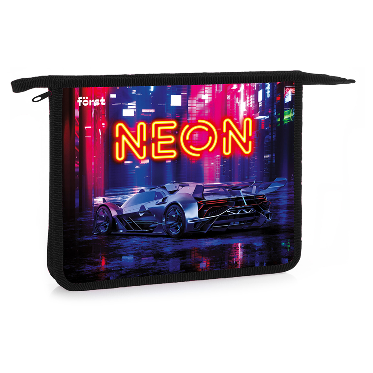 Папка для тетрадей 1 отделение, А5, Forst "Neon knights", 240*205*40мм, пластик, на молнии, Черный
Папка для тетрадей 1 отделение, А5, Forst "Neon knights", 240*205*40мм, пластик, на молнии, Черный