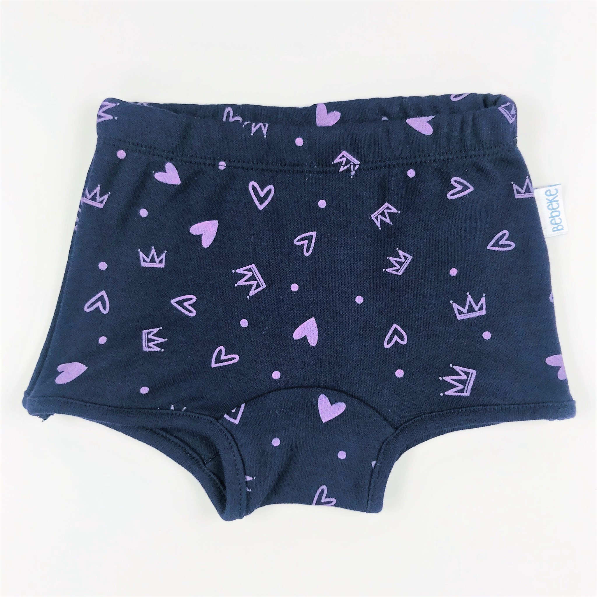 фото Трусики-шортики bebeke little princess фиолетовые р. 92