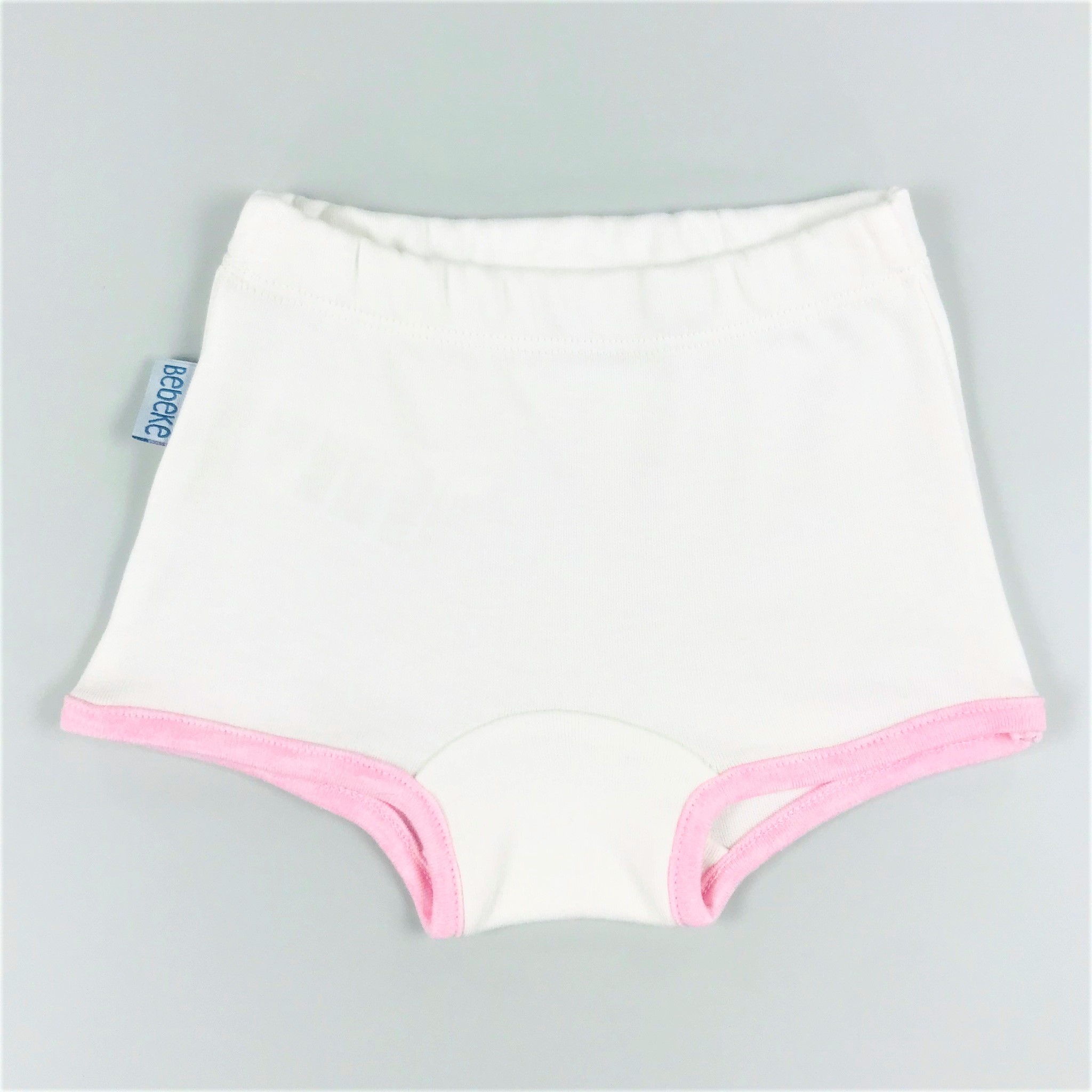 фото Трусики-шортики bebeke little princess белые р. 86