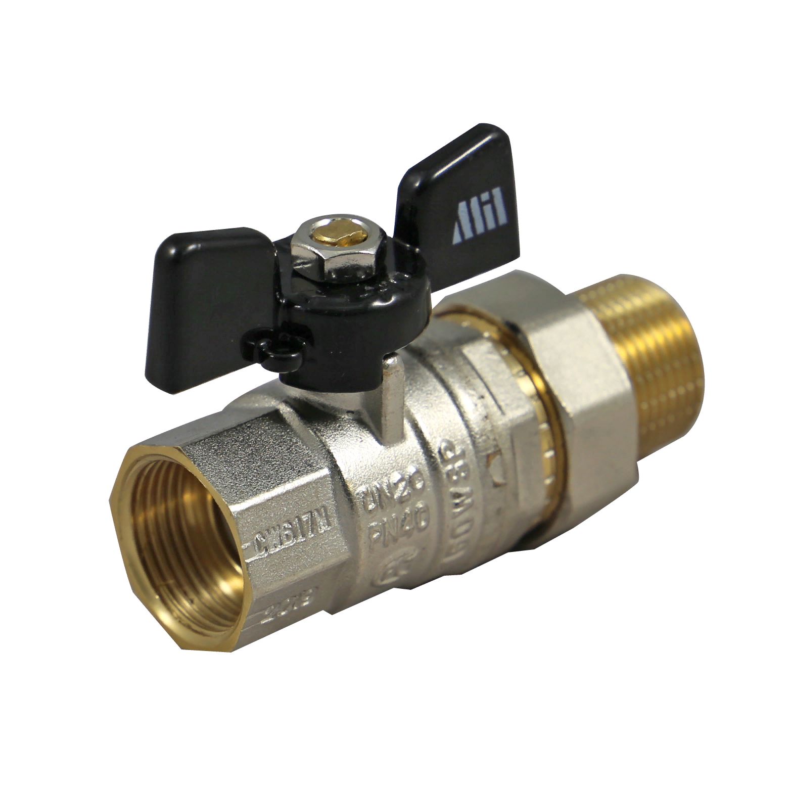 Кран шаровой с американкой 1" н/в Millennium KVBNG1010, Серебристый, KVBNG-АМС_1"
Кран шаровой с американкой 1" н/в Millennium KVBNG1010, Серебристый, KVBNG-АМС_1"