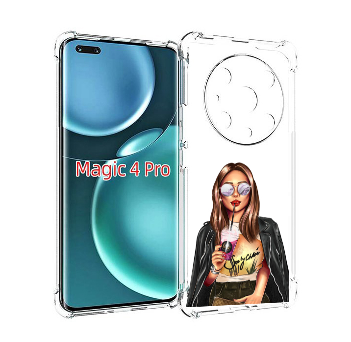 Чехол MyPads девушка-с-фиолетовым-коктейлем женский для Honor Magic4 Pro, Прозрачный, Tocco
Чехол MyPads девушка-с-фиолетовым-коктейлем женский для Honor Magic4 Pro, Прозрачный, Tocco