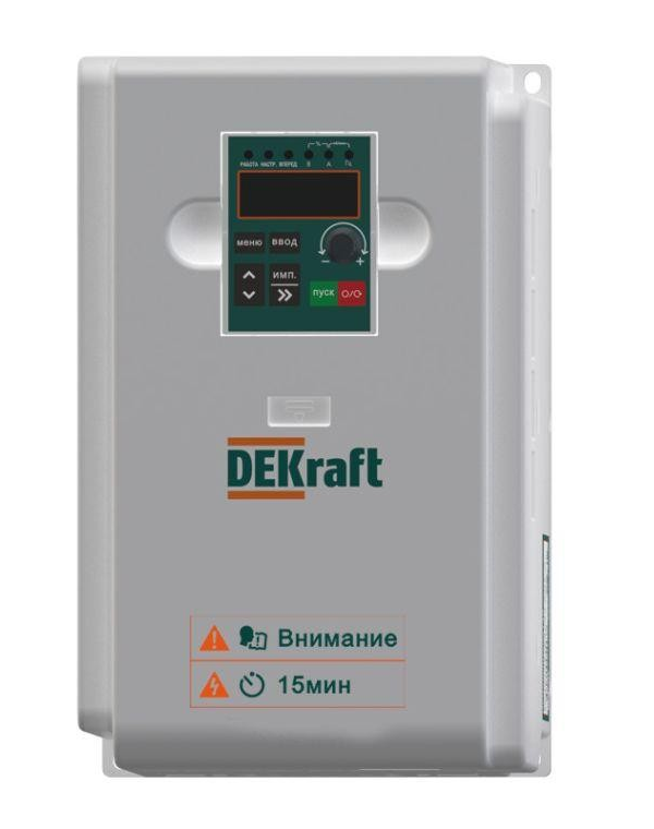 Преобразователь частоты DEKV060 7.5кВт 380В 3ф с торм. модулем SchE DEKV060G7R5T4B, Серый
Преобразователь частоты DEKV060 7.5кВт 380В 3ф с торм. модулем SchE DEKV060G7R5T4B, Серый