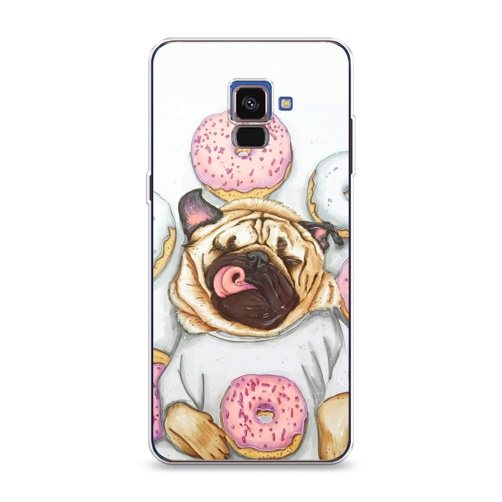 Чехол на Samsung Galaxy A8 2018 "Счастливый мопс", Розовый;бежевый;коричневый, 25450-1
Чехол на Samsung Galaxy A8 2018 "Счастливый мопс", Розовый;бежевый;коричневый, 25450-1