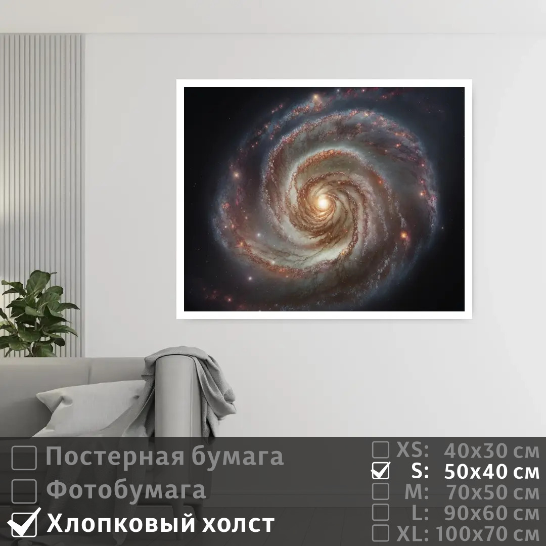 Постер на холсте ПолиЦентр Млечный путь в галактике 50х40 см, МлечныйПутьВГалактике
Постер на холсте ПолиЦентр Млечный путь в галактике 50х40 см, МлечныйПутьВГалактике