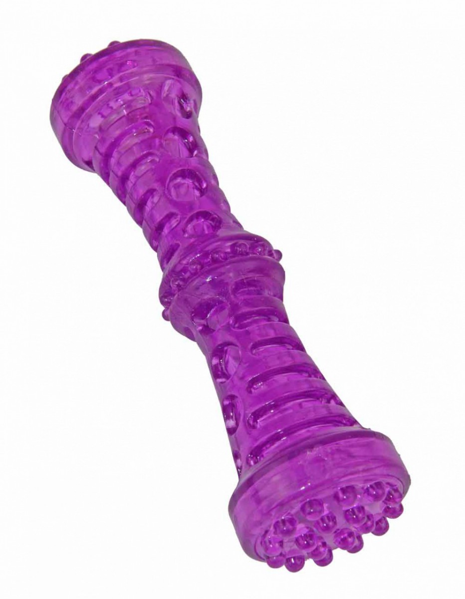 фото Kg55190 палка пищащая, фиолетовый, 18 см, dogman nobrand