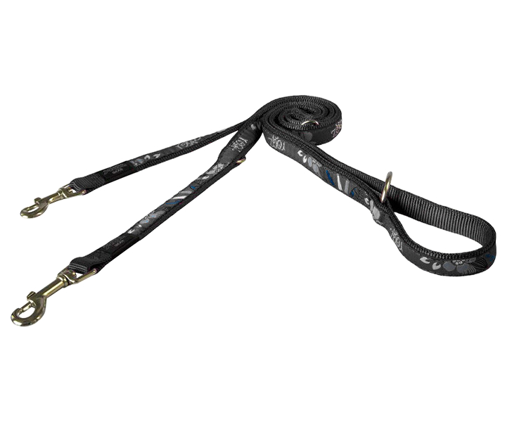 Перестежка для собак Rogz Fancy Dress р L черно-серая 
Перестежка для собак Rogz Fancy Dress р L черно-серая