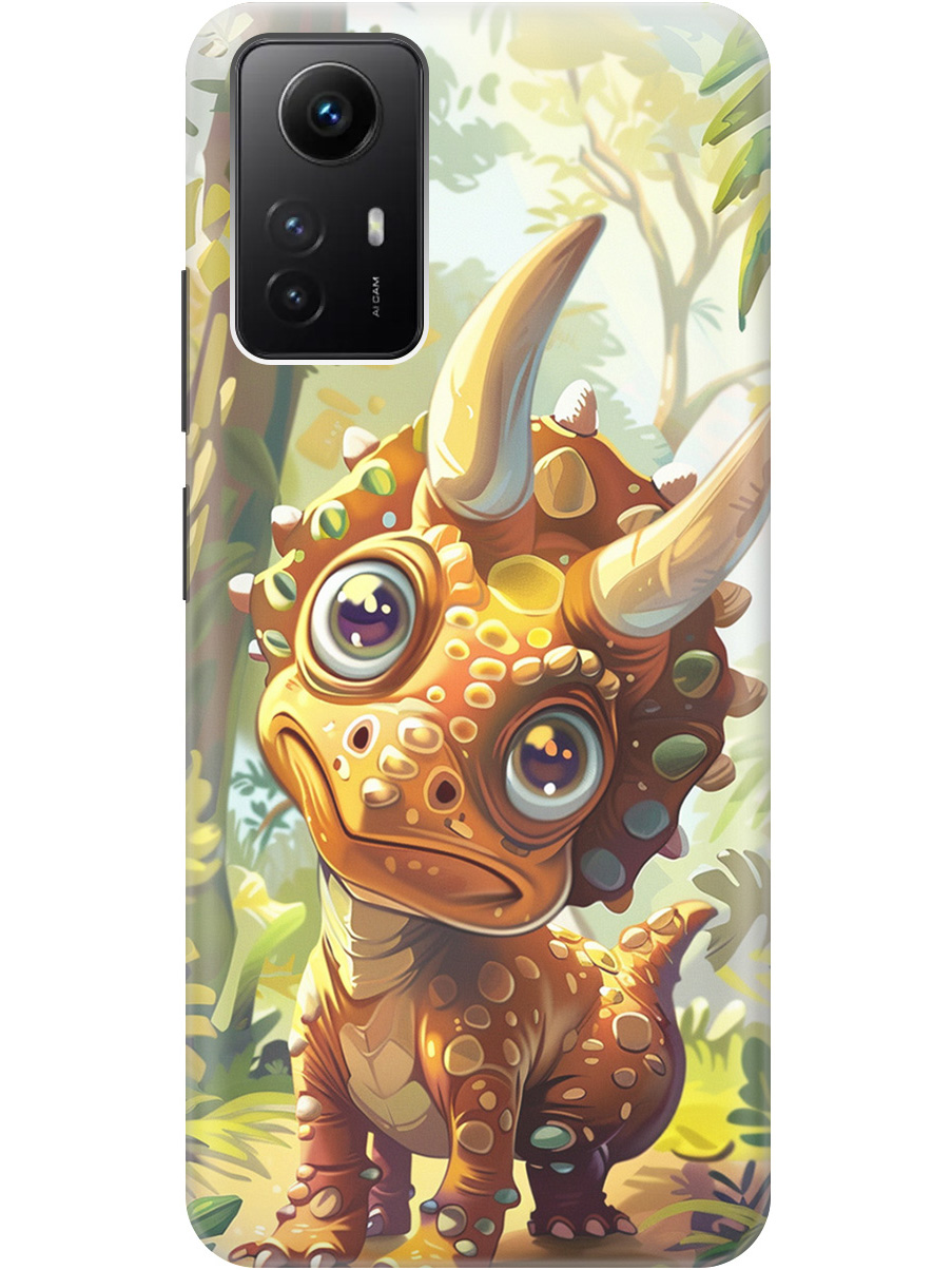 Силиконовый чехол на Xiaomi Redmi Note 12s с рисунком "Малыш-динозавр", Желтый;зеленый, 20001468
Силиконовый чехол на Xiaomi Redmi Note 12s с рисунком "Малыш-динозавр", Желтый;зеленый, 20001468