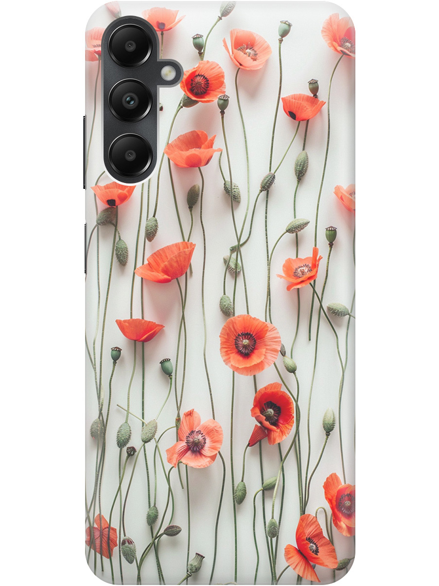 Силиконовый чехол на Samsung Galaxy A05s с рисунком "Маки на белой стене", Белый;красный, 20001456
Силиконовый чехол на Samsung Galaxy A05s с рисунком "Маки на белой стене", Белый;красный, 20001456