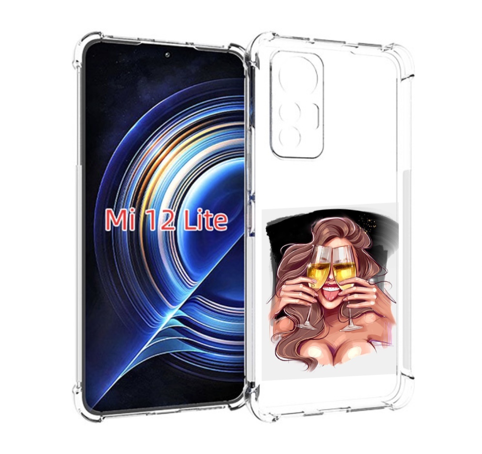 Чехол MyPads любительница-шампанского-модель женский для Xiaomi 12 Lite, Прозрачный, Tocco
Чехол MyPads любительница-шампанского-модель женский для Xiaomi 12 Lite, Прозрачный, Tocco
