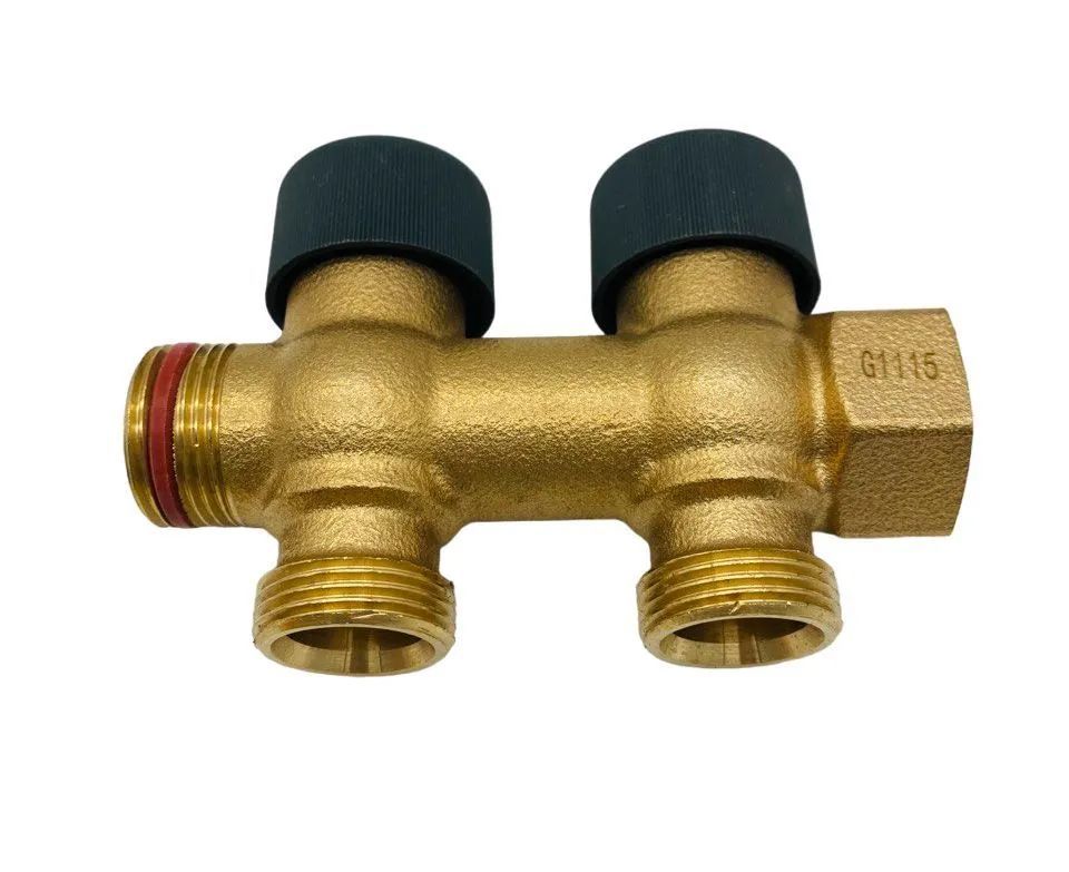 Коллектор распределительный 3/4" ZEISSLER, 2 отвода 3/4" с регулировочными вентилями, 435654336544
Коллектор распределительный 3/4" ZEISSLER, 2 отвода 3/4" с регулировочными вентилями, 435654336544