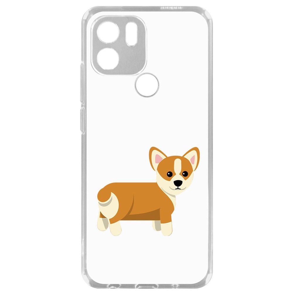 Чехол-накладка Krutoff Clear Case Рисованный корги вид 1 для Xiaomi Redmi A2+, Прозрачный
Чехол-накладка Krutoff Clear Case Рисованный корги вид 1 для Xiaomi Redmi A2+, Прозрачный