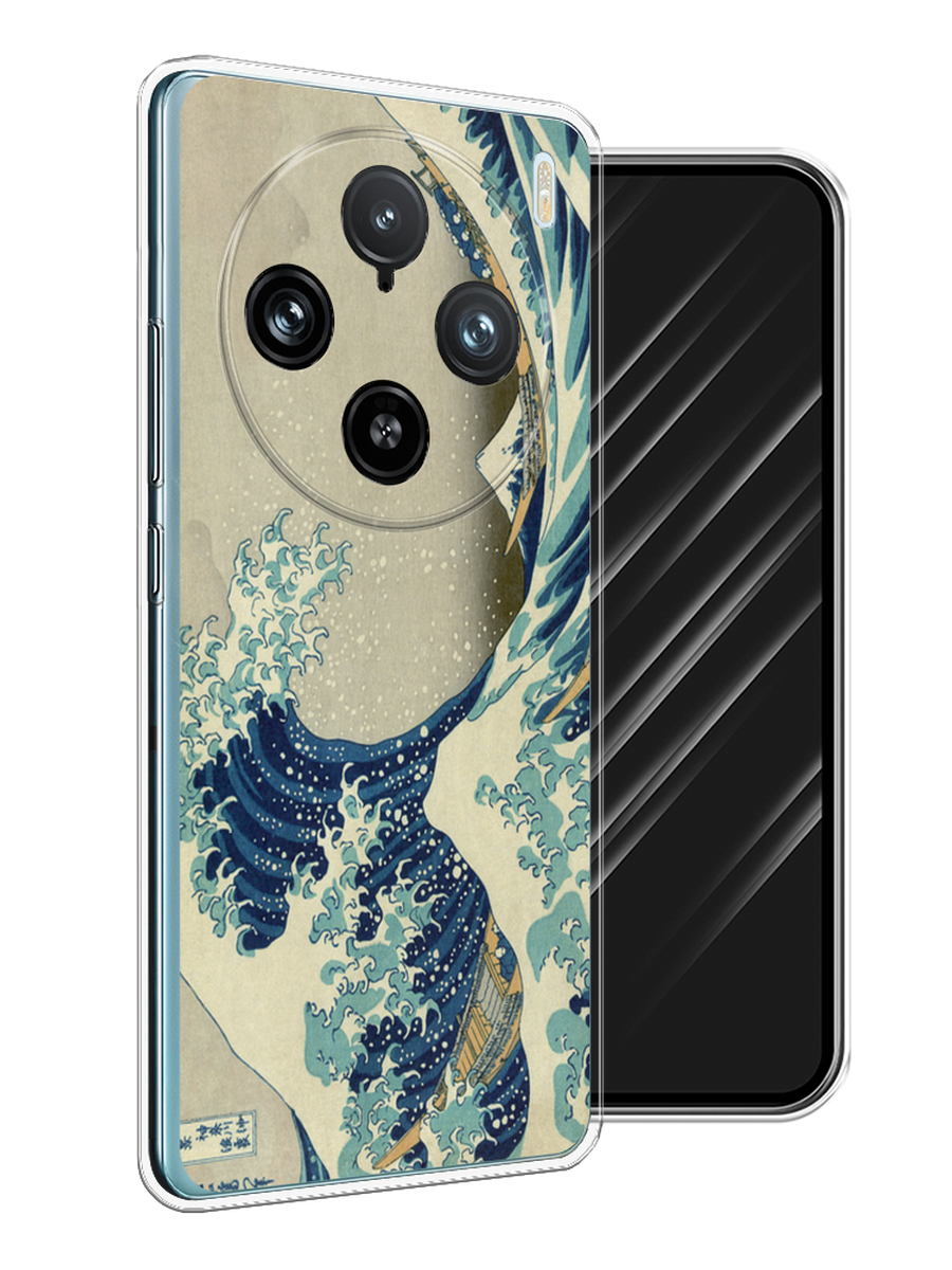 Чехол Awog на Vivo X100 Pro "Большая волна в Канагаве", Серый;синий;голубой, 2611850-1
Чехол Awog на Vivo X100 Pro "Большая волна в Канагаве", Серый;синий;голубой, 2611850-1