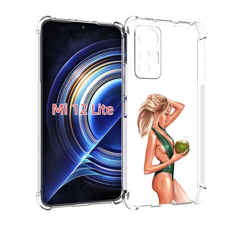 Чехол MyPads девушка-с-кокосом-в-зеленом-купальнике женский для Xiaomi 12 Lite, Прозрачный, Tocco
Чехол MyPads девушка-с-кокосом-в-зеленом-купальнике женский для Xiaomi 12 Lite, Прозрачный, Tocco
