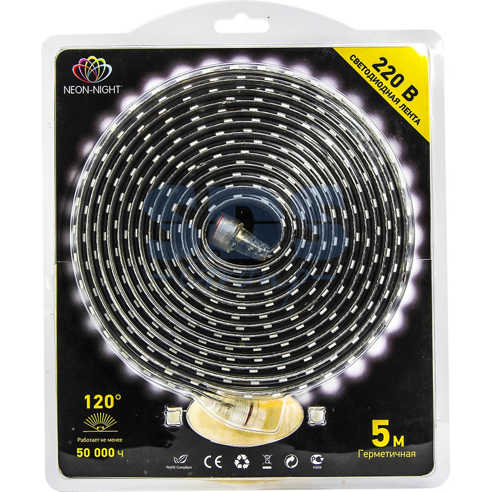 Светодиодная лента Neon-Night LED лента 220В 10*7 мм IP65 SMD 3528 60 LED/m Белая блистер
Светодиодная лента Neon-Night LED лента 220В 10*7 мм IP65 SMD 3528 60 LED/m Белая блистер