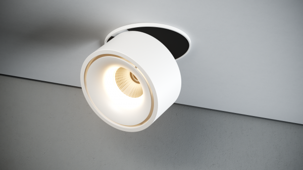 Quest Light Светильник встраиваемый, поворотный, белый с черной вставкой, LED 8w 3000K 580
Quest Light Светильник встраиваемый, поворотный, белый с черной вставкой, LED 8w 3000K 580