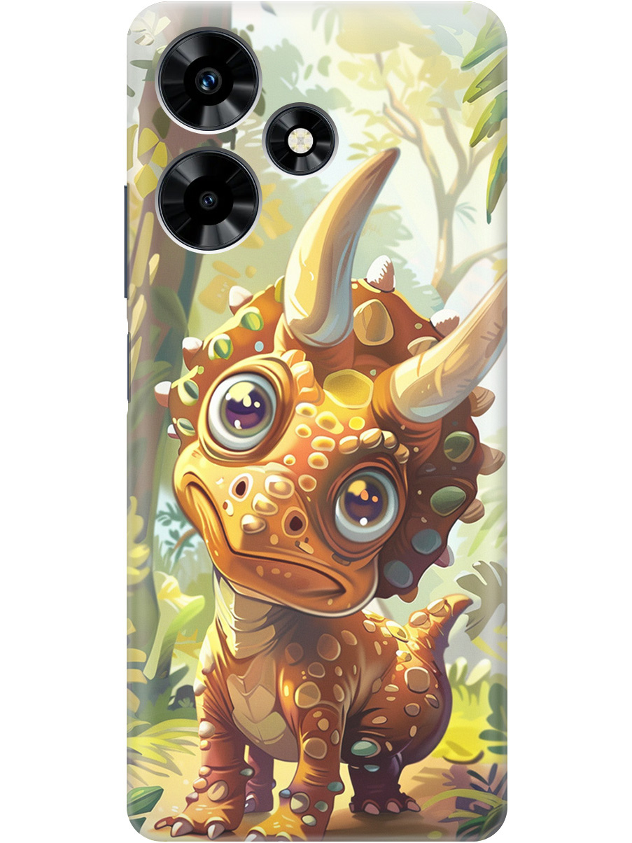 Силиконовый чехол на Infinix Hot 30 с рисунком "Малыш-динозавр", Желтый;зеленый, 20000049
Силиконовый чехол на Infinix Hot 30 с рисунком "Малыш-динозавр", Желтый;зеленый, 20000049