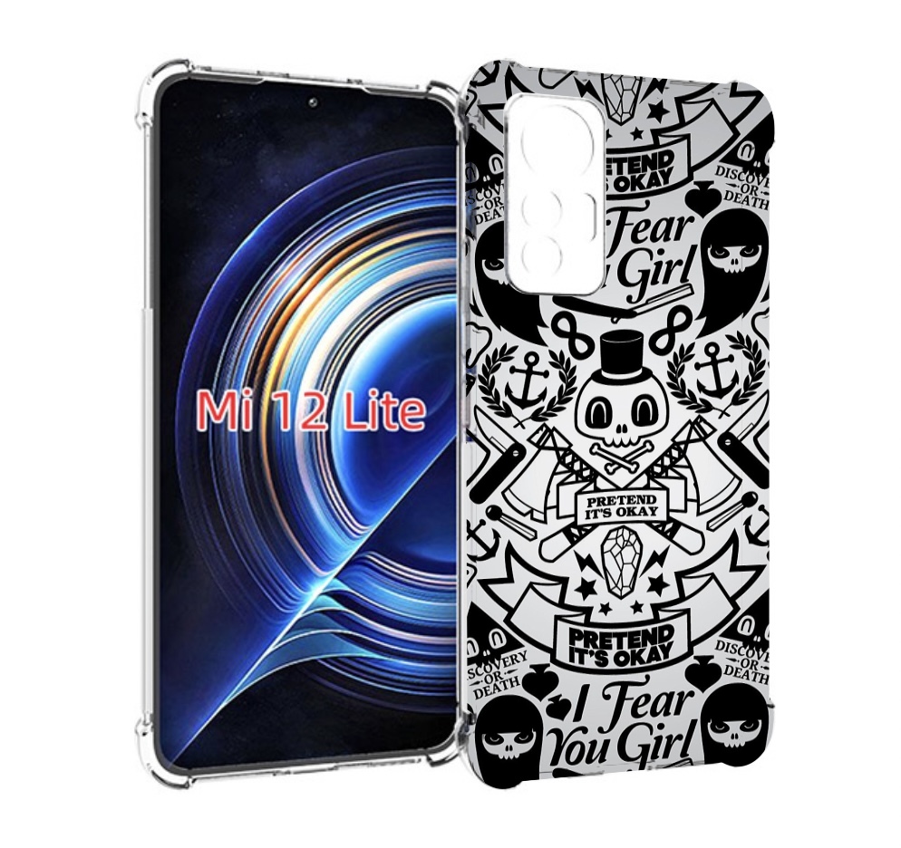 Чехол MyPads готический-принт для Xiaomi 12 Lite, Прозрачный, Tocco
Чехол MyPads готический-принт для Xiaomi 12 Lite, Прозрачный, Tocco