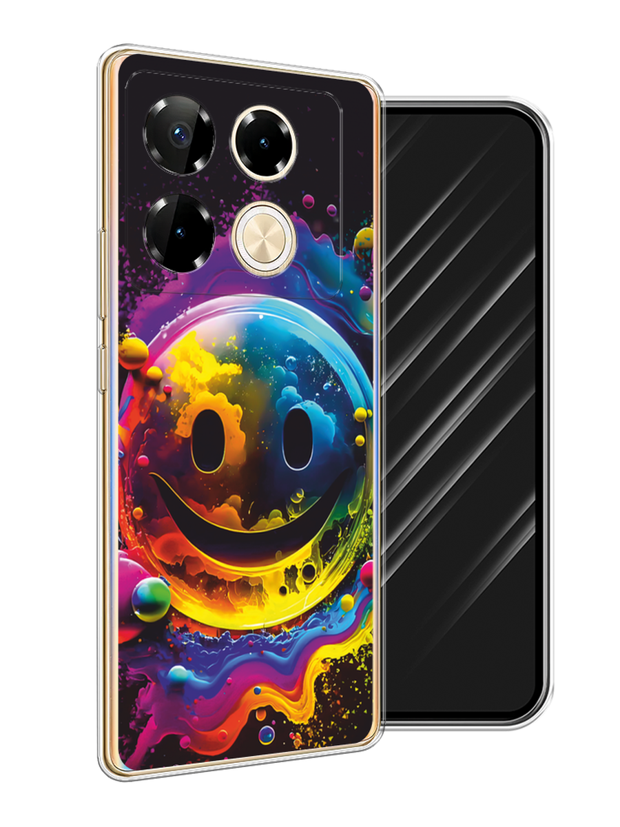 Чехол Awog на Infinix Note 40 Pro "Кислотный смайл", Фиолетовый;желтый;синий, 3105750-1
Чехол Awog на Infinix Note 40 Pro "Кислотный смайл", Фиолетовый;желтый;синий, 3105750-1