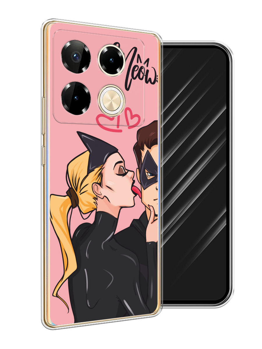 Чехол Awog на Infinix Note 40 Pro "Kiss of Cat Woman", Розовый;черный;бежевый, 3105750-1
Чехол Awog на Infinix Note 40 Pro "Kiss of Cat Woman", Розовый;черный;бежевый, 3105750-1