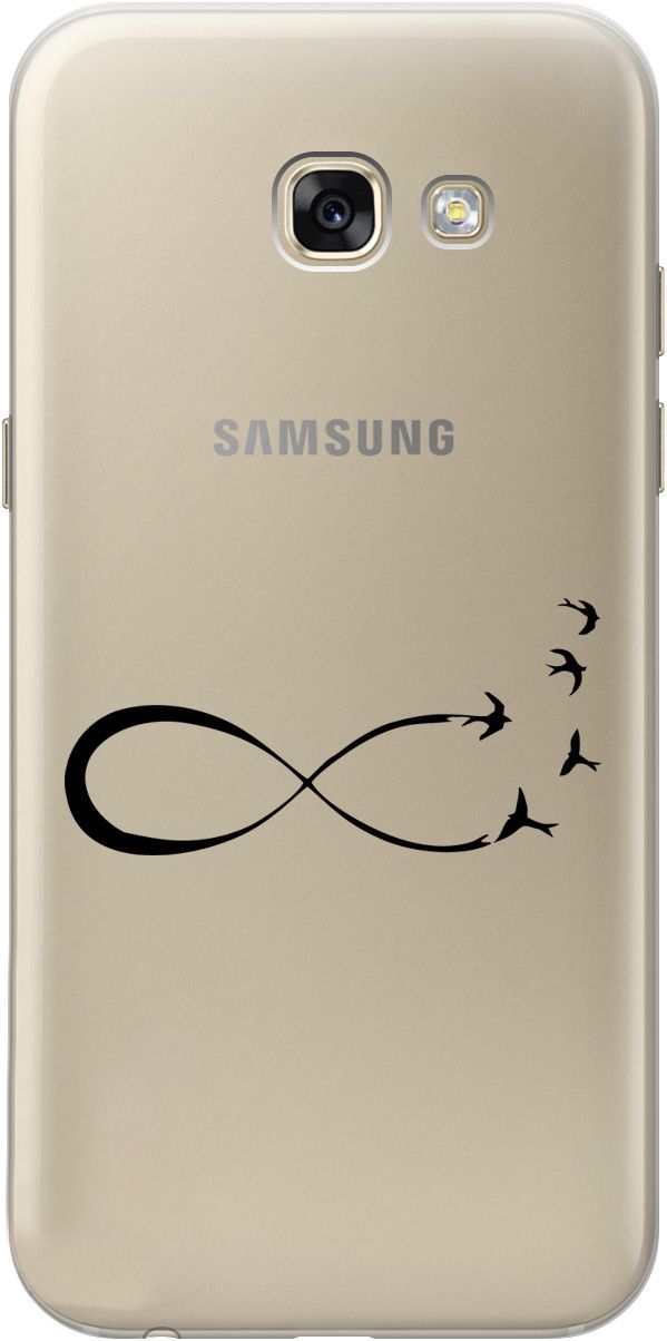 Чехол на Samsung Galaxy A5 (2017) с принтом "Infinity" прозрачный, Прозрачный;черный, 5381
Чехол на Samsung Galaxy A5 (2017) с принтом "Infinity" прозрачный, Прозрачный;черный, 5381