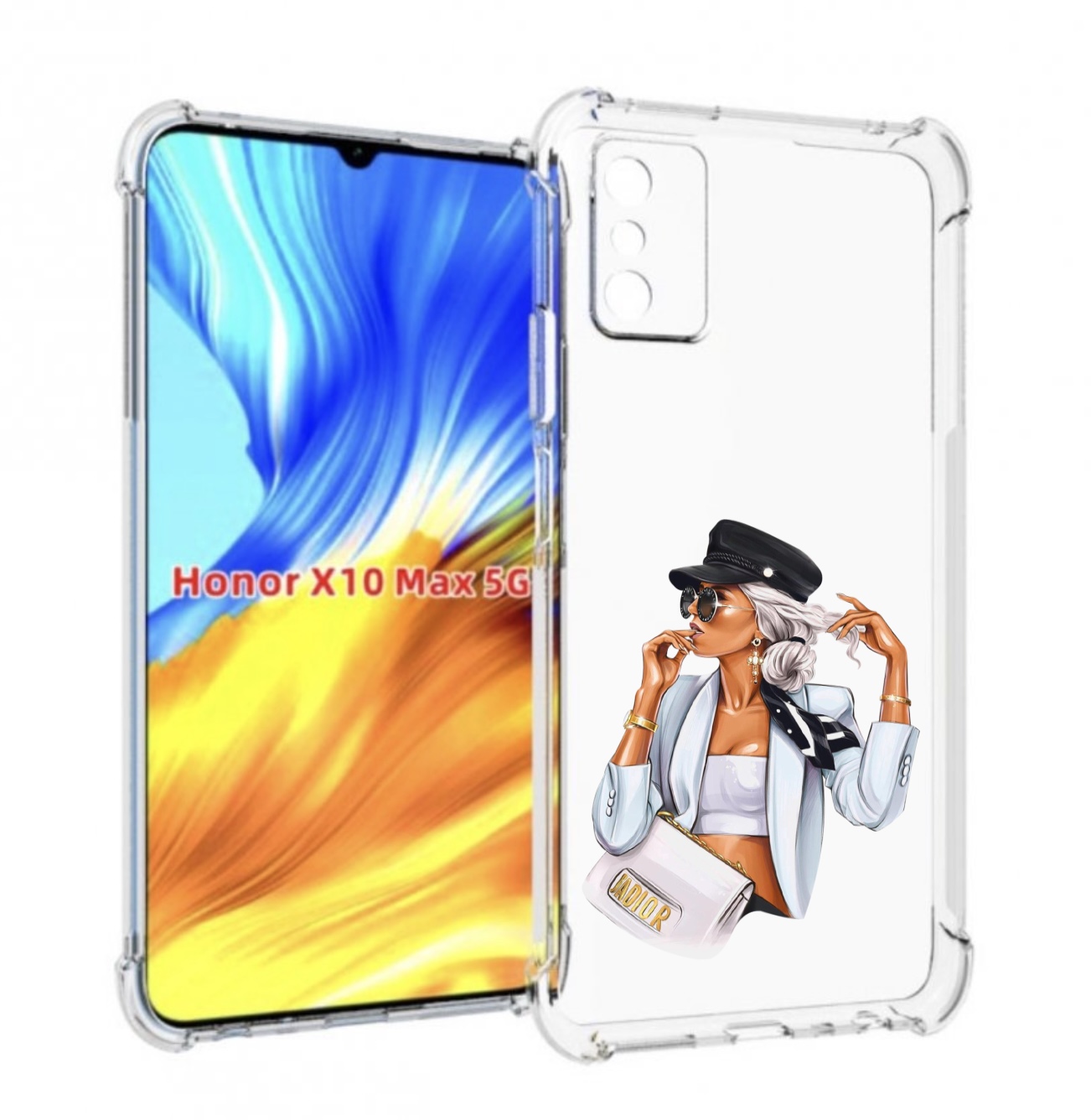 Чехол MyPads девушка-в-белом-с-модной-сумочкой женский для Honor X10 Max, Прозрачный, Tocco
Чехол MyPads девушка-в-белом-с-модной-сумочкой женский для Honor X10 Max, Прозрачный, Tocco