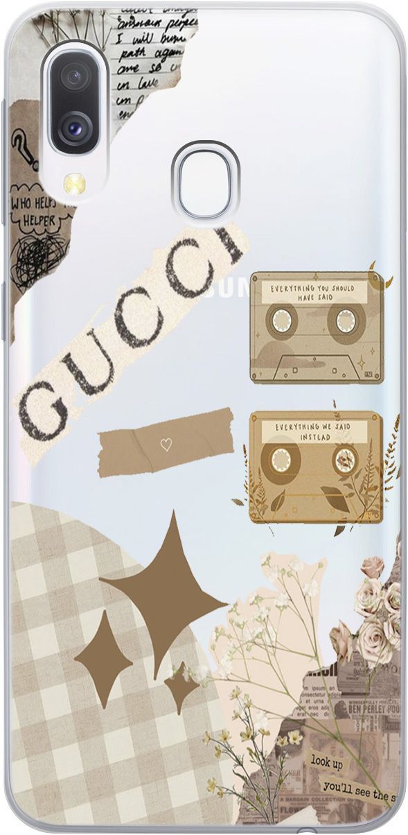 Чехол на Samsung Galaxy A40 с принтом "GUCCI Stickers" прозрачный, Прозрачный;бежевый, 5375
Чехол на Samsung Galaxy A40 с принтом "GUCCI Stickers" прозрачный, Прозрачный;бежевый, 5375