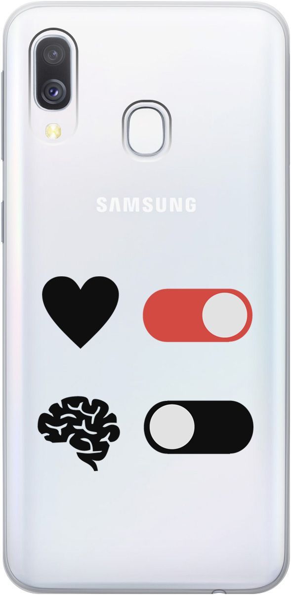 Силиконовый чехол на Samsung Galaxy A40 с 3D принтом "Brain Off" прозрачный, Прозрачный;белый, 5375
Силиконовый чехол на Samsung Galaxy A40 с 3D принтом "Brain Off" прозрачный, Прозрачный;белый, 5375