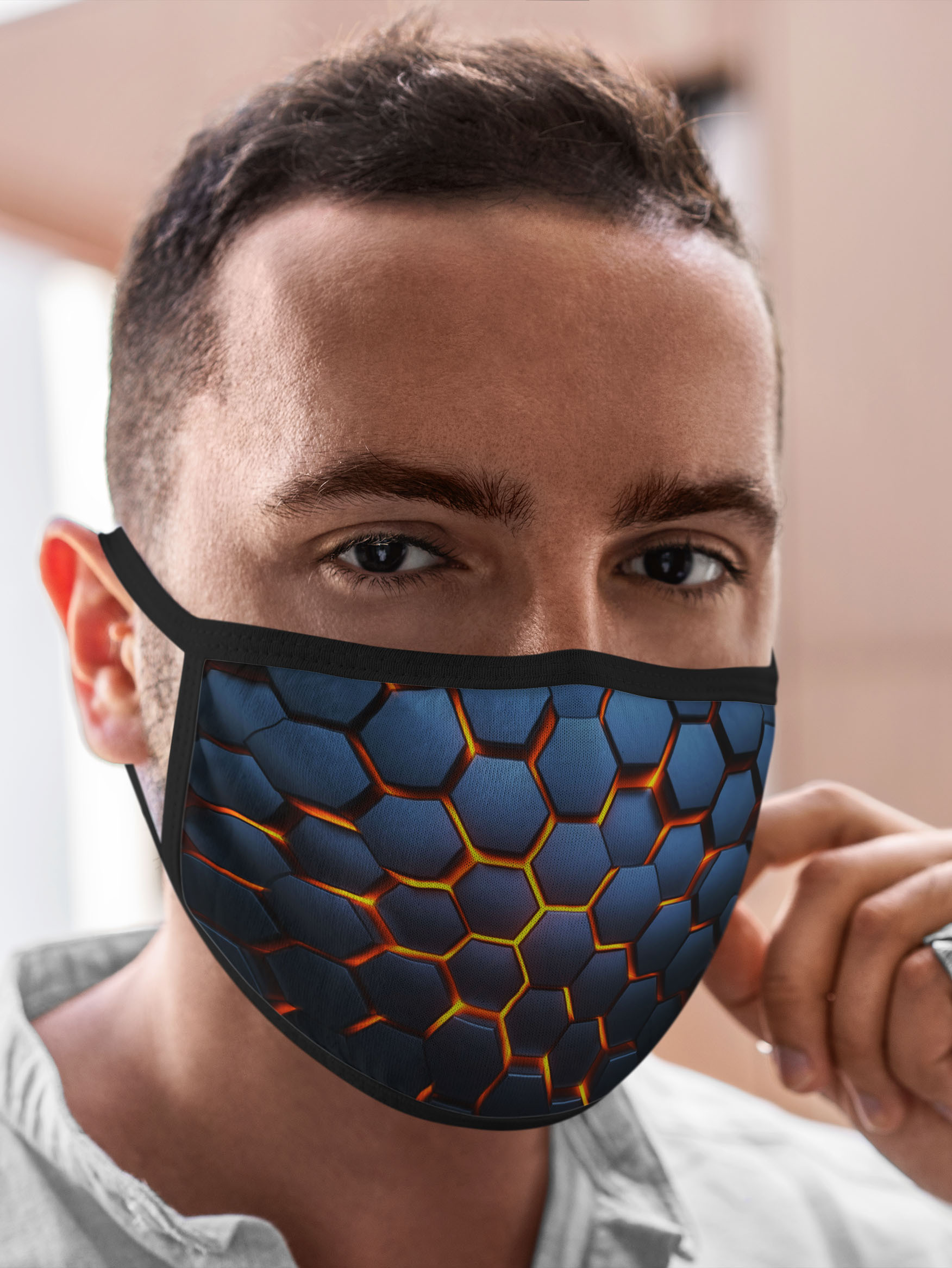 Многоразовая маска унисекс Burnettie Текстуры 3D Бронь, Разноцветный, Текстуры 3D Бронь
Многоразовая маска унисекс Burnettie Текстуры 3D Бронь, Разноцветный, Текстуры 3D Бронь