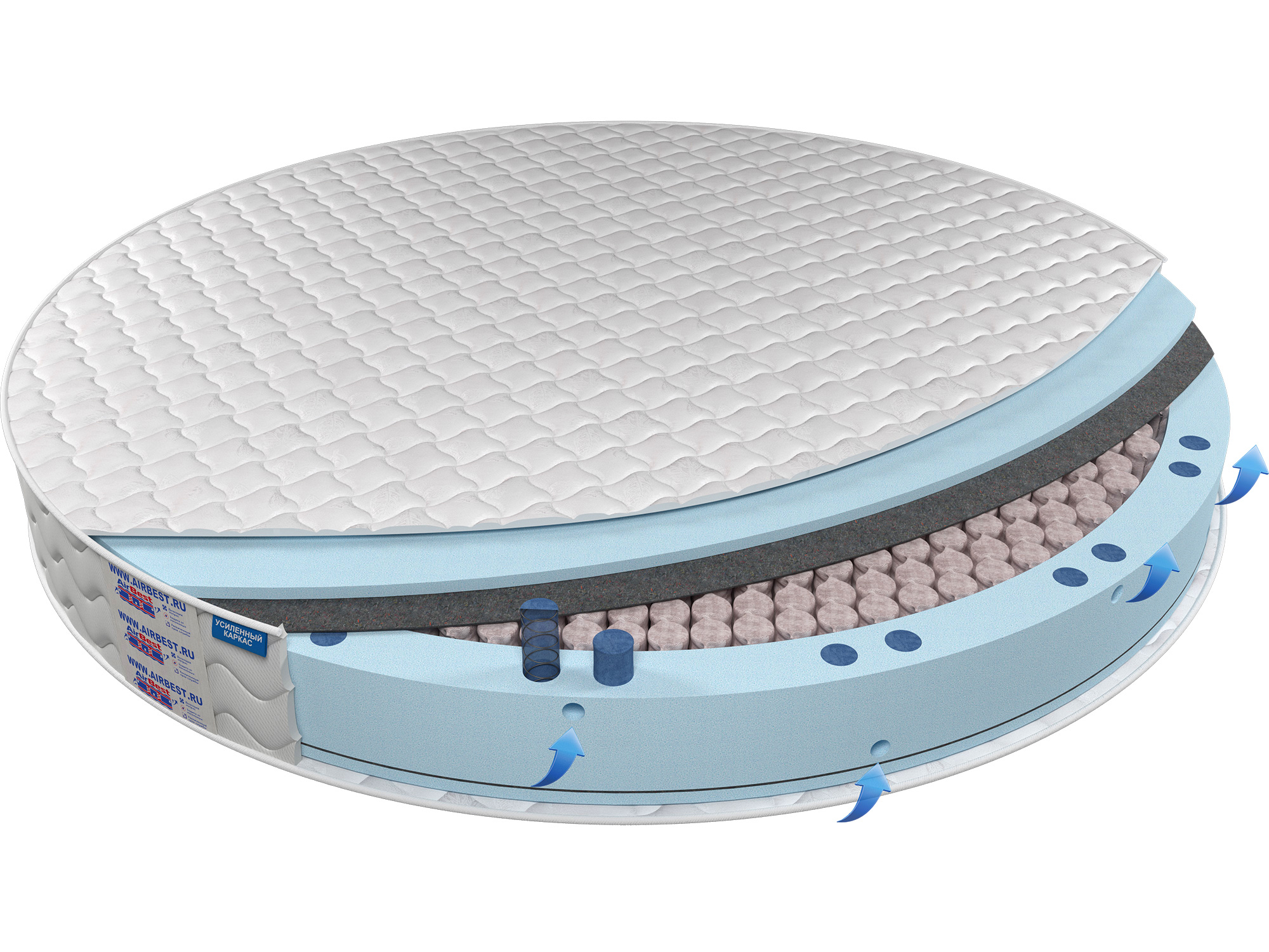 Матрас Airbest Fancy s1000r диаметр 200x21, Белый, Матрас Airbest Fancy s1000r
Матрас Airbest Fancy s1000r диаметр 200x21, Белый, Матрас Airbest Fancy s1000r