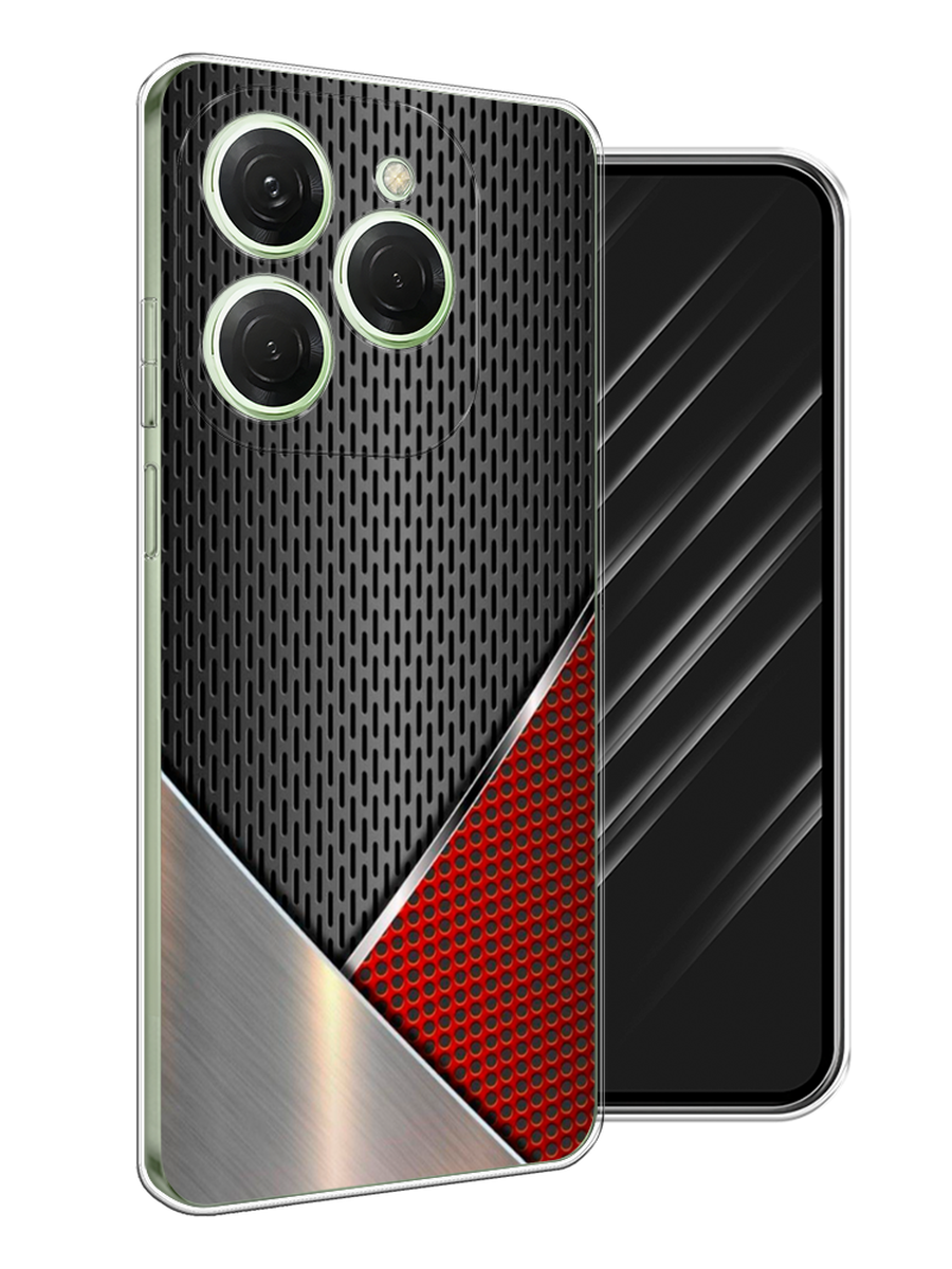 Чехол Awog на Tecno Spark 20 Pro "Стальной металл", Черный;красный;серебристый, 304850-1
Чехол Awog на Tecno Spark 20 Pro "Стальной металл", Черный;красный;серебристый, 304850-1