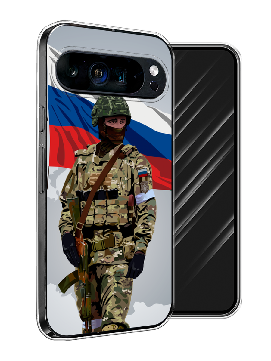 Чехол Awog на Google Pixel 9 Pro XL "Солдат с флагом", Белый;синий;красный;зеленый, 272150-1
Чехол Awog на Google Pixel 9 Pro XL "Солдат с флагом", Белый;синий;красный;зеленый, 272150-1