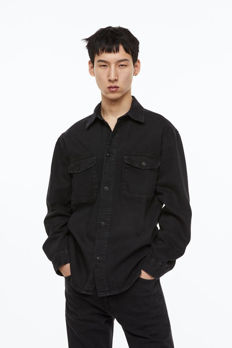 Рубашка мужская H&M 1121154001 черная M (доставка из-за рубежа), Черный, 1121154001
Рубашка мужская H&M 1121154001 черная M (доставка из-за рубежа), Черный, 1121154001