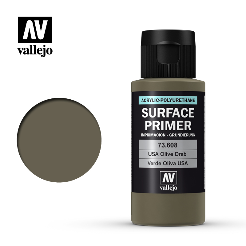 краска vallejo серии surface primer - usa olive drab 73608, грунтовка (60 мл), Зеленый
краска vallejo серии surface primer - usa olive drab 73608, грунтовка (60 мл), Зеленый