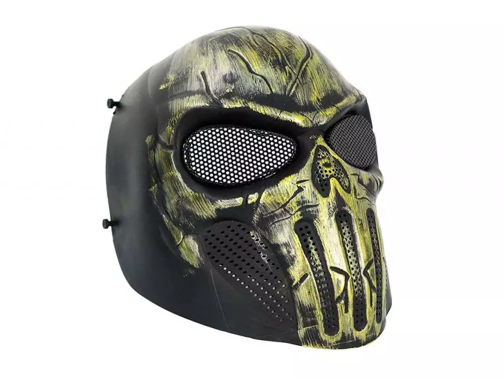 Защитная маска с сетчатыми очками Anbison Sports AS-MS0059BZ Punisher Skeletons, бронзовая
Защитная маска с сетчатыми очками Anbison Sports AS-MS0059BZ Punisher Skeletons, бронзовая