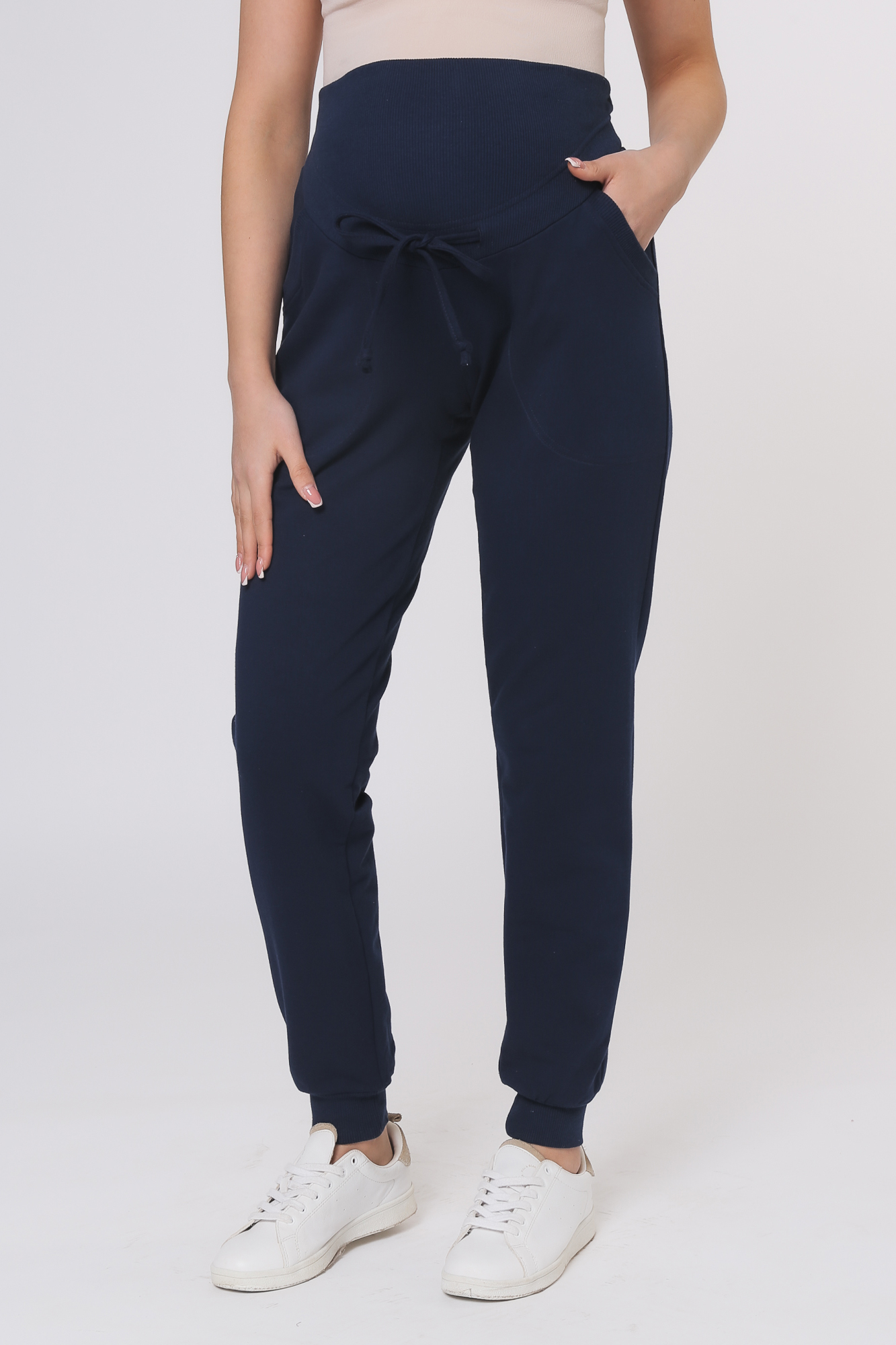 фото Брюки женские скоромама 01-42422sm синие 52