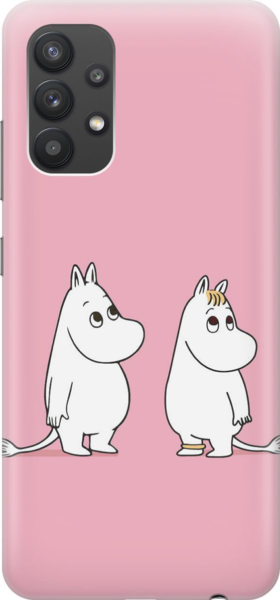 Силиконовый чехол на Samsung Galaxy A32 с принтом "Муми-тролли на розовом", Белый;розовый, 7115
Силиконовый чехол на Samsung Galaxy A32 с принтом "Муми-тролли на розовом", Белый;розовый, 7115