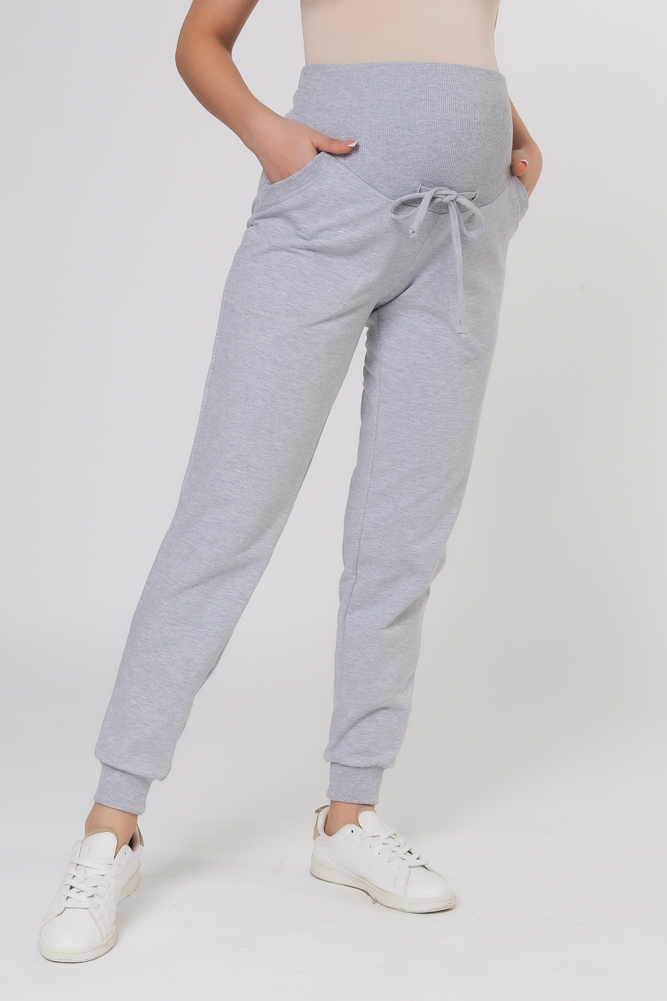 фото Брюки женские скоромама 01-42422sm серые 46