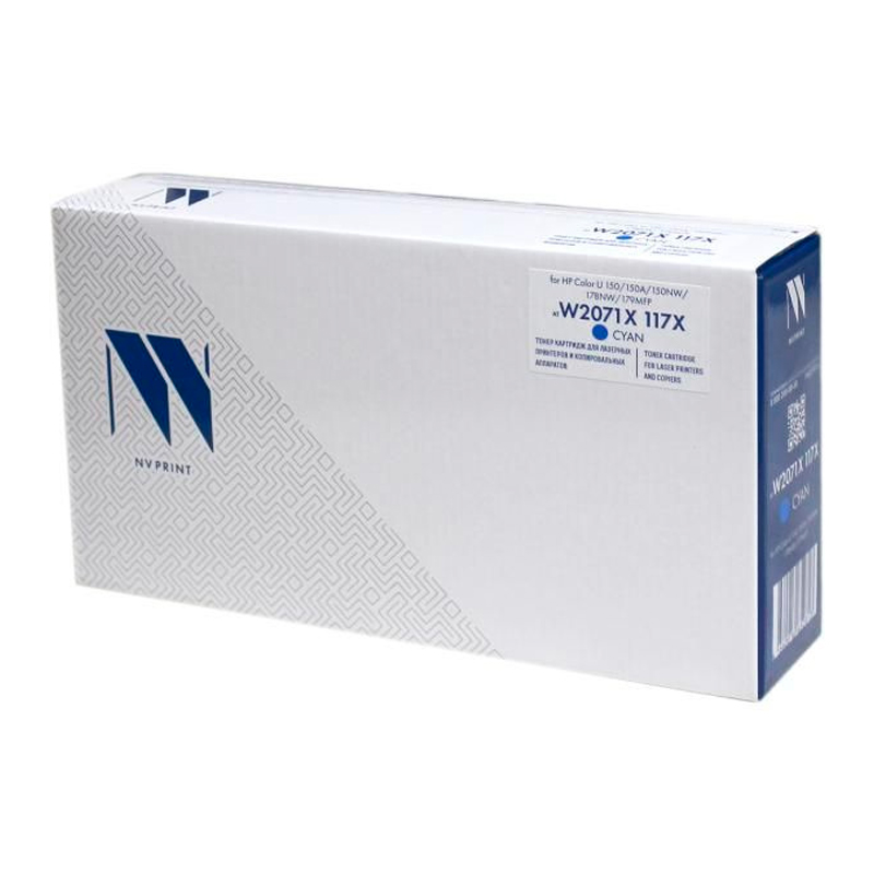 Картридж для лазерного принтера NV-PRINT (NV-W2071X-117X-C) голубой, совместимый 
Картридж для лазерного принтера NV-PRINT (NV-W2071X-117X-C) голубой, совместимый