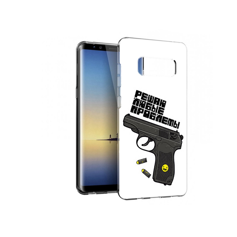 Чехол MyPads Tocco для Samsung Galaxy Note 8 пистолет против проблем, Прозрачный, Tocco
Чехол MyPads Tocco для Samsung Galaxy Note 8 пистолет против проблем, Прозрачный, Tocco