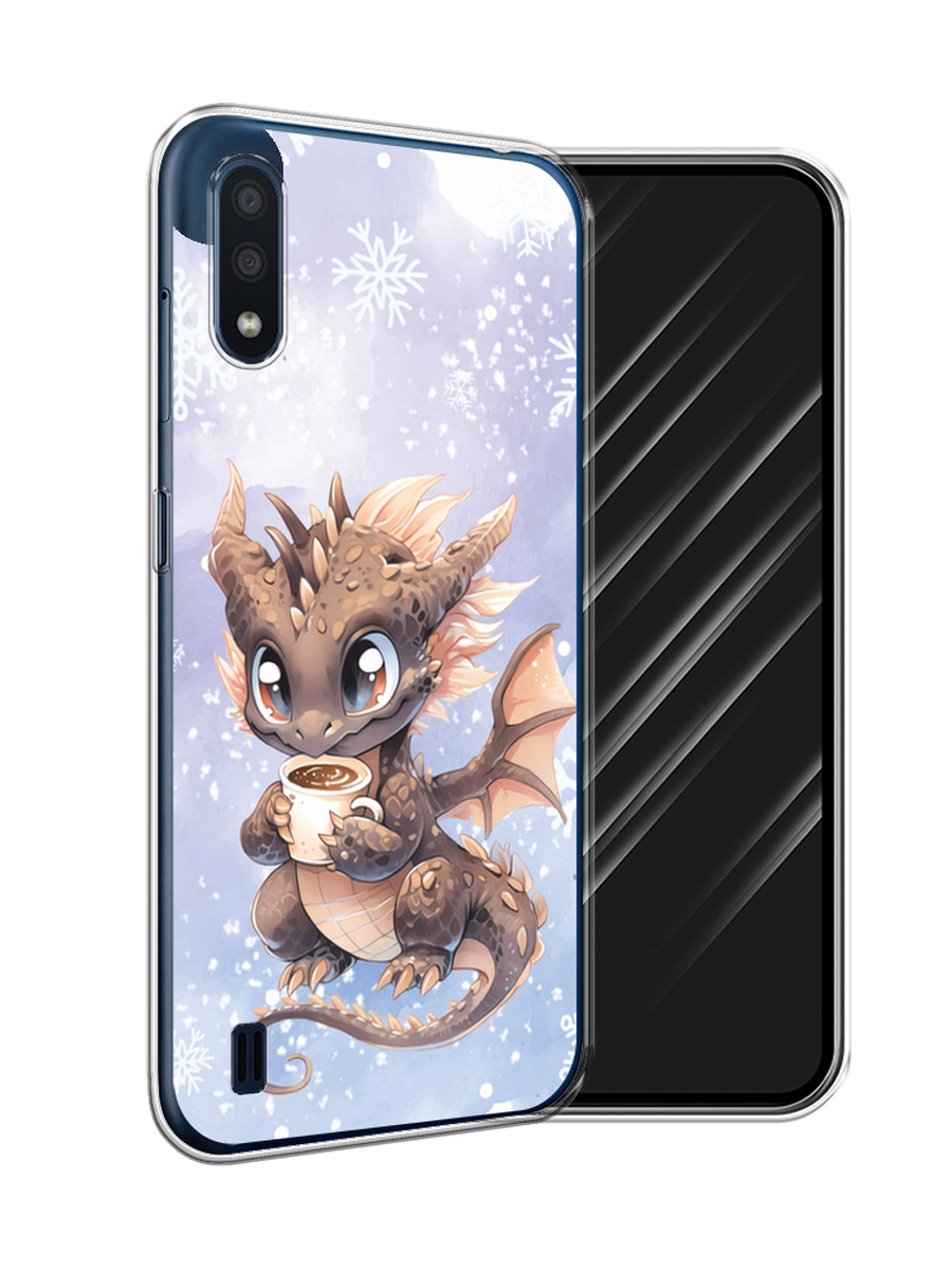 Чехол Awog на Samsung Galaxy M01 "Дракончик с кружкой тёмный", Бежевый;розовый;серый, 2101150-1
Чехол Awog на Samsung Galaxy M01 "Дракончик с кружкой тёмный", Бежевый;розовый;серый, 2101150-1