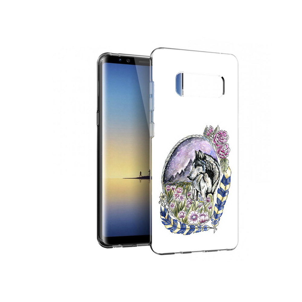 Чехол MyPads Tocco для Samsung Galaxy Note 8 нарисованный волк в цветах с перьями, Прозрачный, Tocco
Чехол MyPads Tocco для Samsung Galaxy Note 8 нарисованный волк в цветах с перьями, Прозрачный, Tocco