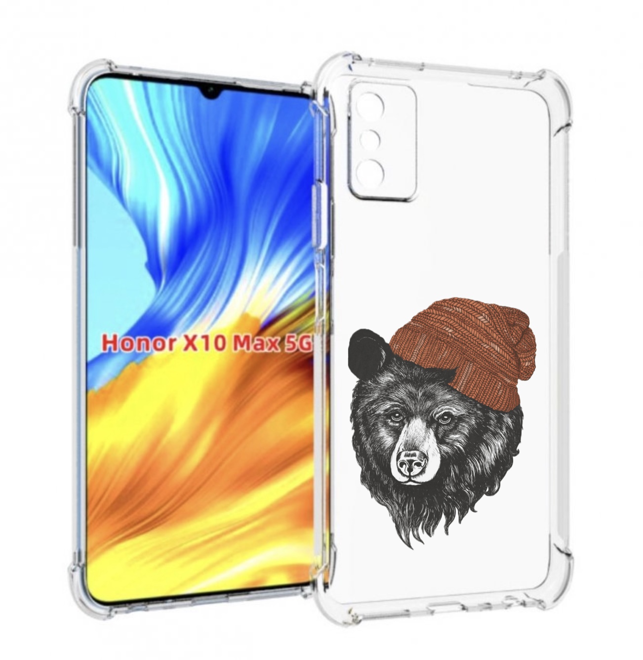 Чехол MyPads Медведь в шапке 2 для Honor X10 Max, Прозрачный, Tocco
Чехол MyPads Медведь в шапке 2 для Honor X10 Max, Прозрачный, Tocco