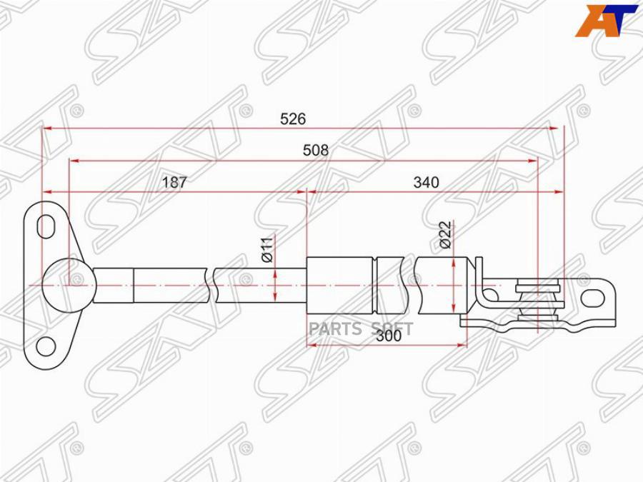 Амортизатор Крышки Багажника Toyota Harrier Rx300 97-03 Rh (правый) Sat арт. ST-68950-4901
Амортизатор Крышки Багажника Toyota Harrier Rx300 97-03 Rh (правый) Sat арт. ST-68950-4901